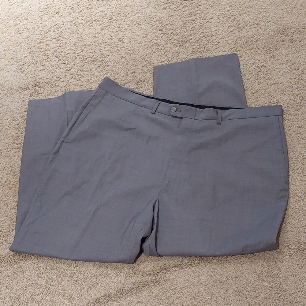 Haggar Men's Charcoal Gray Dress Pants Size 42X30